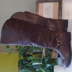 NWT Torrid wide calf knee high boots